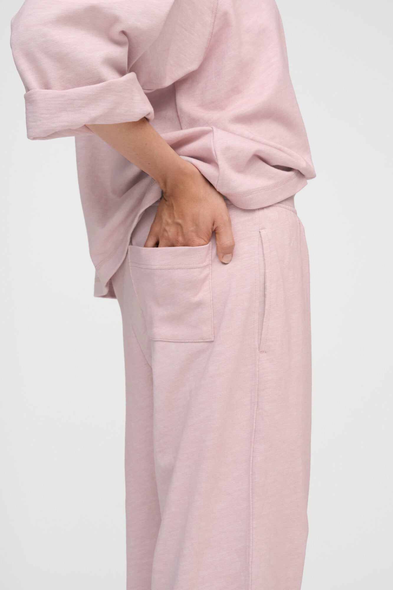 Buddha sweatpants - Rose Dust
